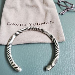 AUTHENTIC David Yurman Pearl & Diamond Bracelet